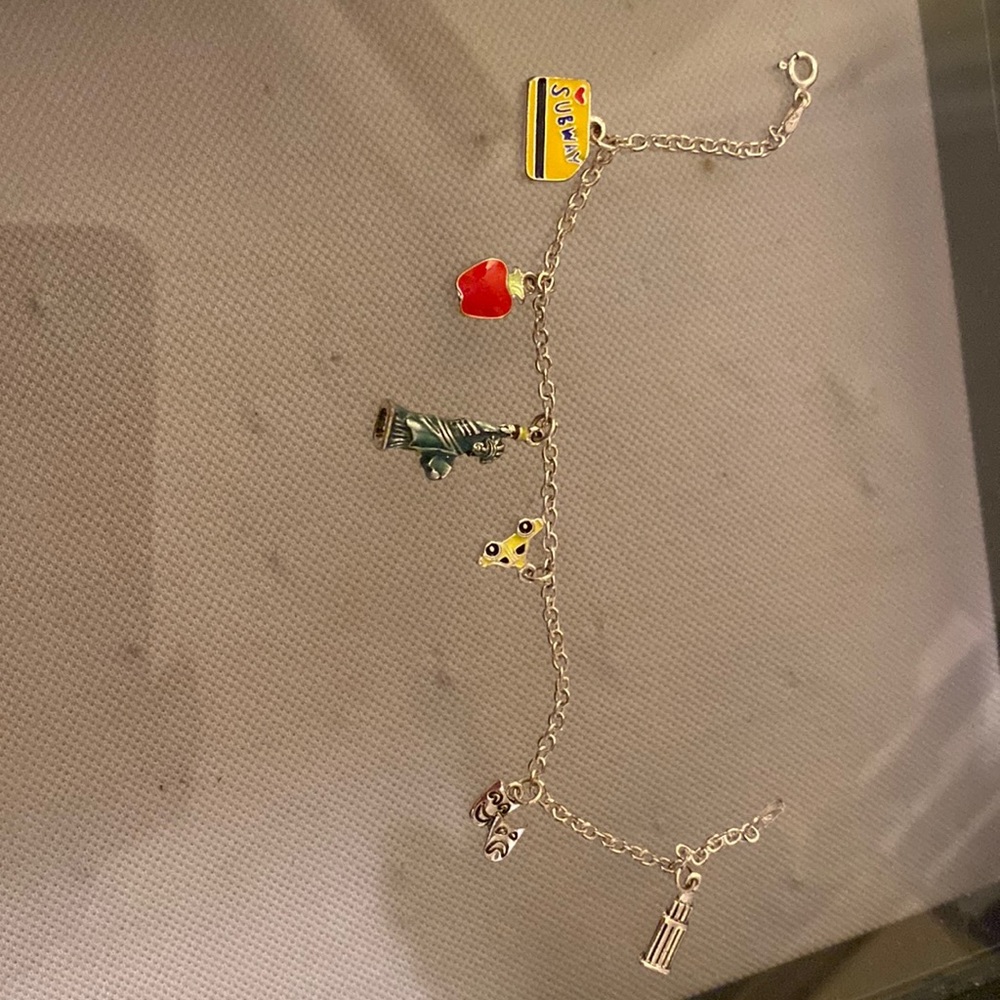 New York charm bracelet